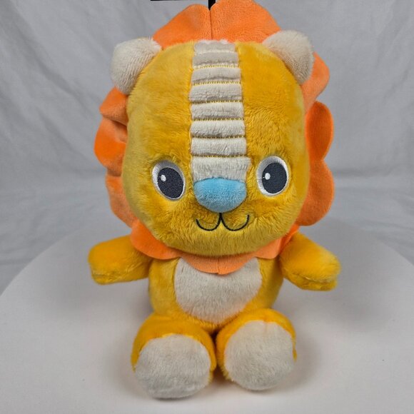 Winfun Little Pal 2-in-1 Lovie Stuffed Lion 11" Plush Soft Toy 26" Blanket Lovey - Picture 1 of 5